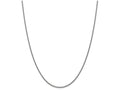 FJC Finejewelers 16 Inch 14k White Gold 1.5mm Hollow Round Box Chain Necklace