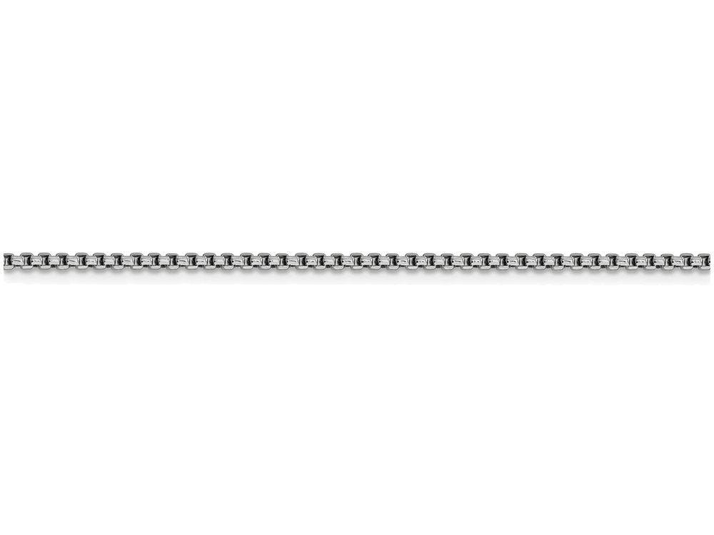 FJC Finejewelers 18 Inch 14k White Gold 1.75mm Round Box Chain Necklace