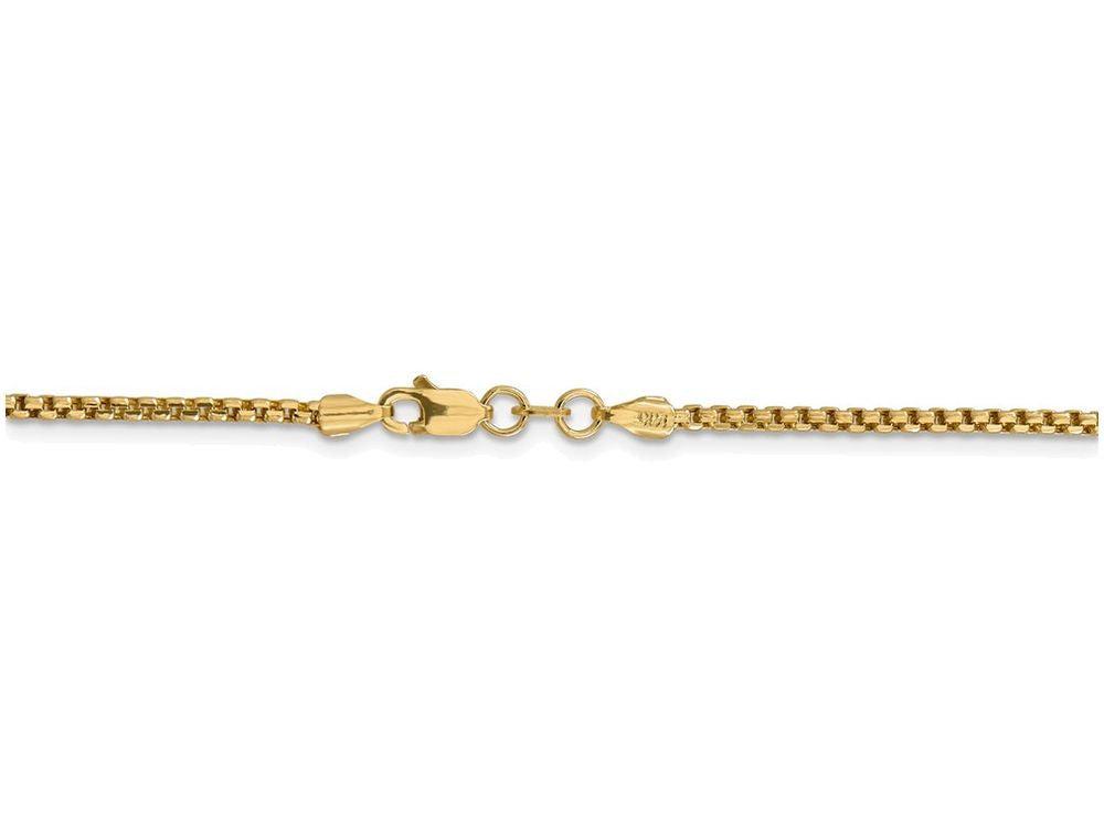 FJC Finejewelers 20 Inch 14k Yellow Gold 1.75mm Hollow Round Box Chain Necklace