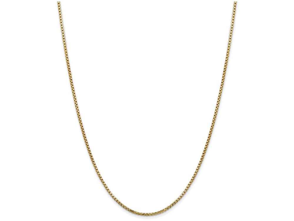 FJC Finejewelers 24 Inch 14k Yellow Gold 1.75mm Hollow Round Box Chain Necklace