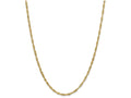FJC Finejewelers 24 Inch 14k Yellow Gold 2.75mm Hollow Singapore Chain Necklace