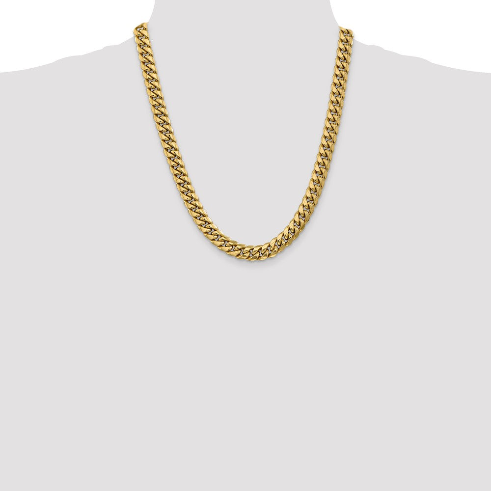 FJC Finejewelers 22 Inch 14k Hollow Miami Cuban Chain Necklace