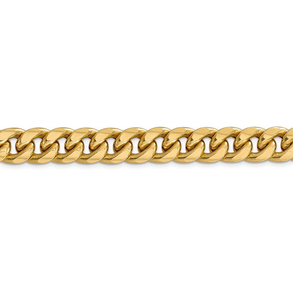 FJC Finejewelers 22 Inch 14k Hollow Miami Cuban Chain Necklace
