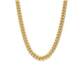 FJC Finejewelers 8 Inch 14k Yellow Gold Hollow Miami Cuban Chain Bracelet