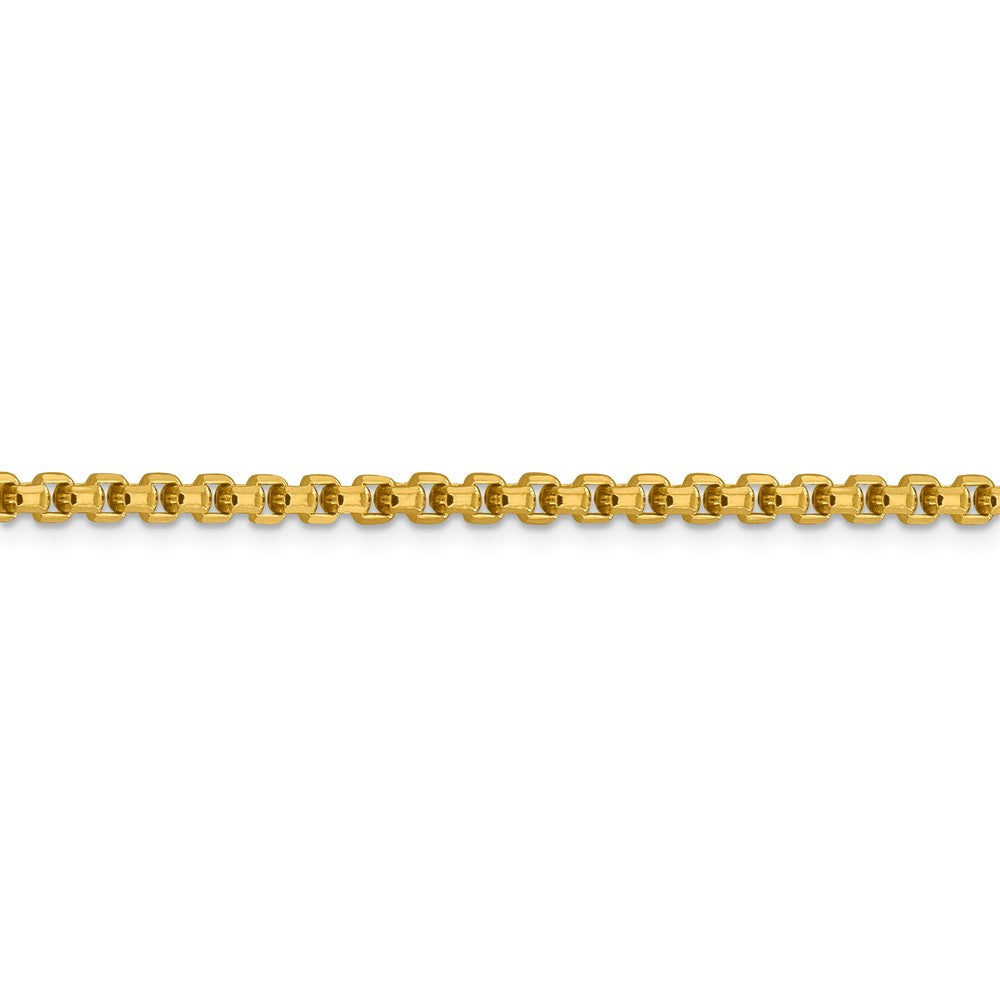 FJC Finejewelers 14 kt Yellow Gold 3.6mm Hollow Round Box Chain