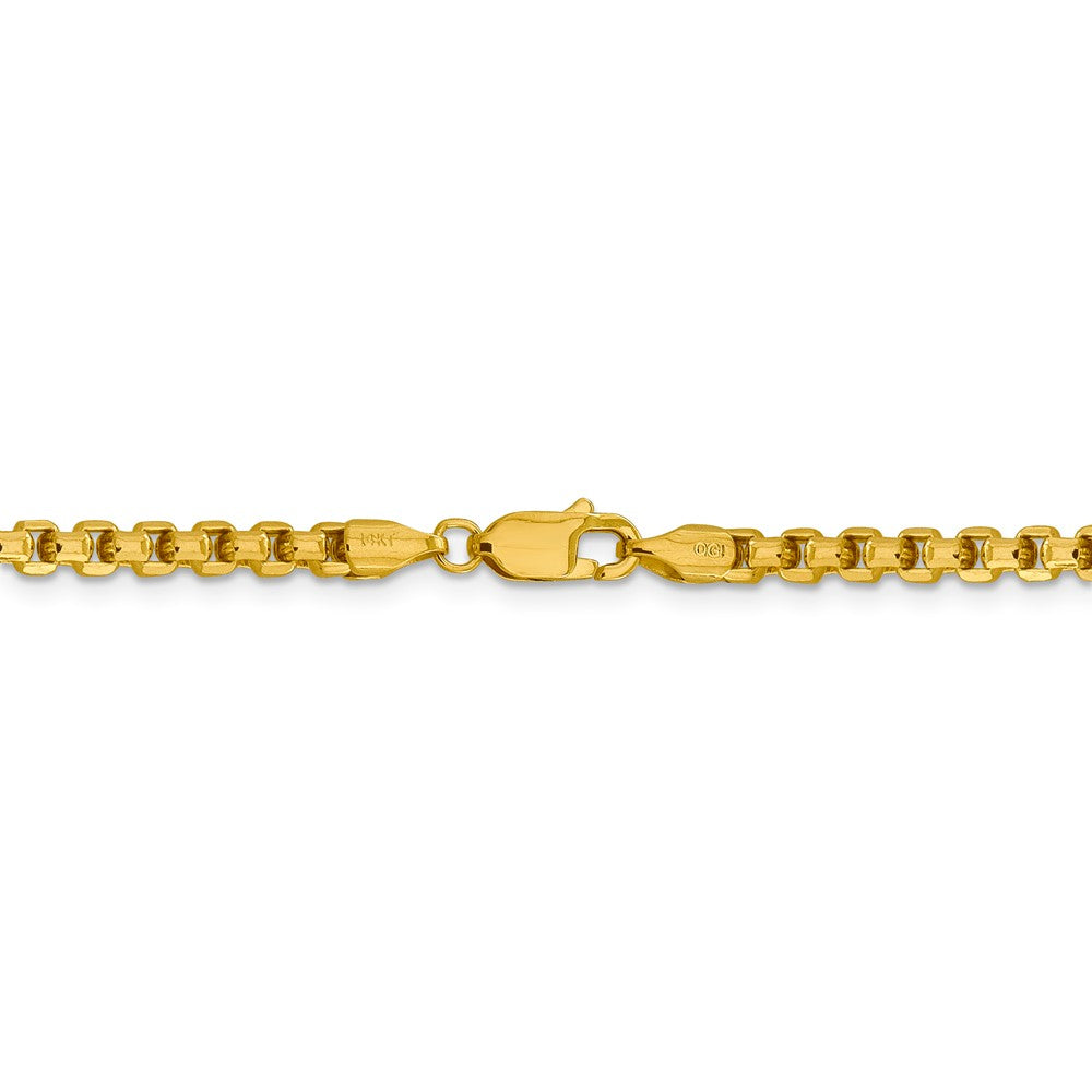 FJC Finejewelers 14 kt Yellow Gold 3.6mm Hollow Round Box Chain