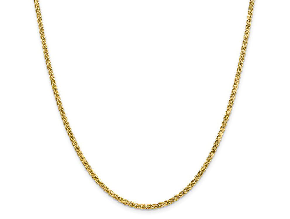 FJC Finejewelers 14k 2.75mm Semi-solid Wheat Chain