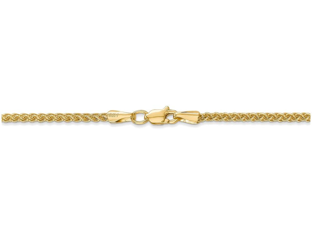 FJC Finejewelers 20 Inch 14k Yellow Gold 2.00mm Light Wheat Chain Necklace