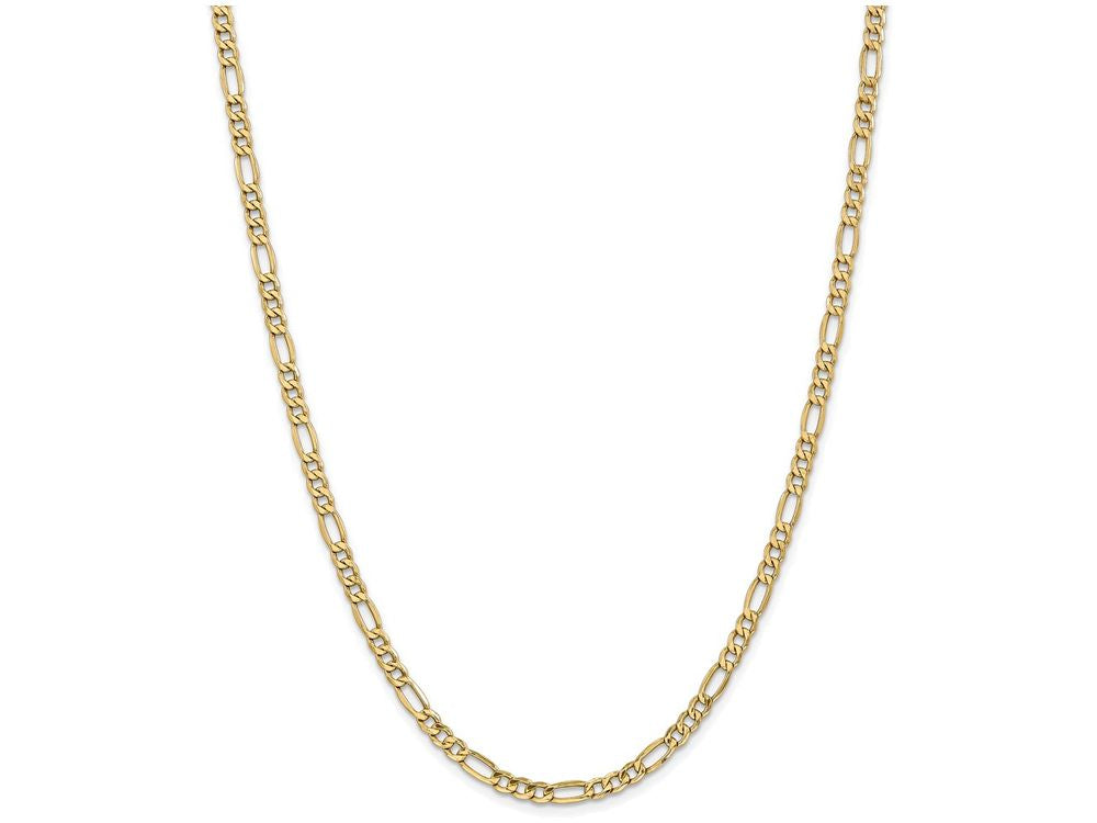 FJC Finejewelers 20 Inch 14k Yellow Gold 4.75mm Semi-solid Figaro Chain Necklace