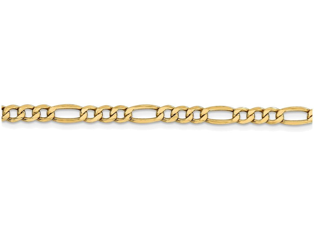 FJC Finejewelers 8 Inch 14k Yellow Gold 4.75mm Semi-solid Figaro Chain Bracelet