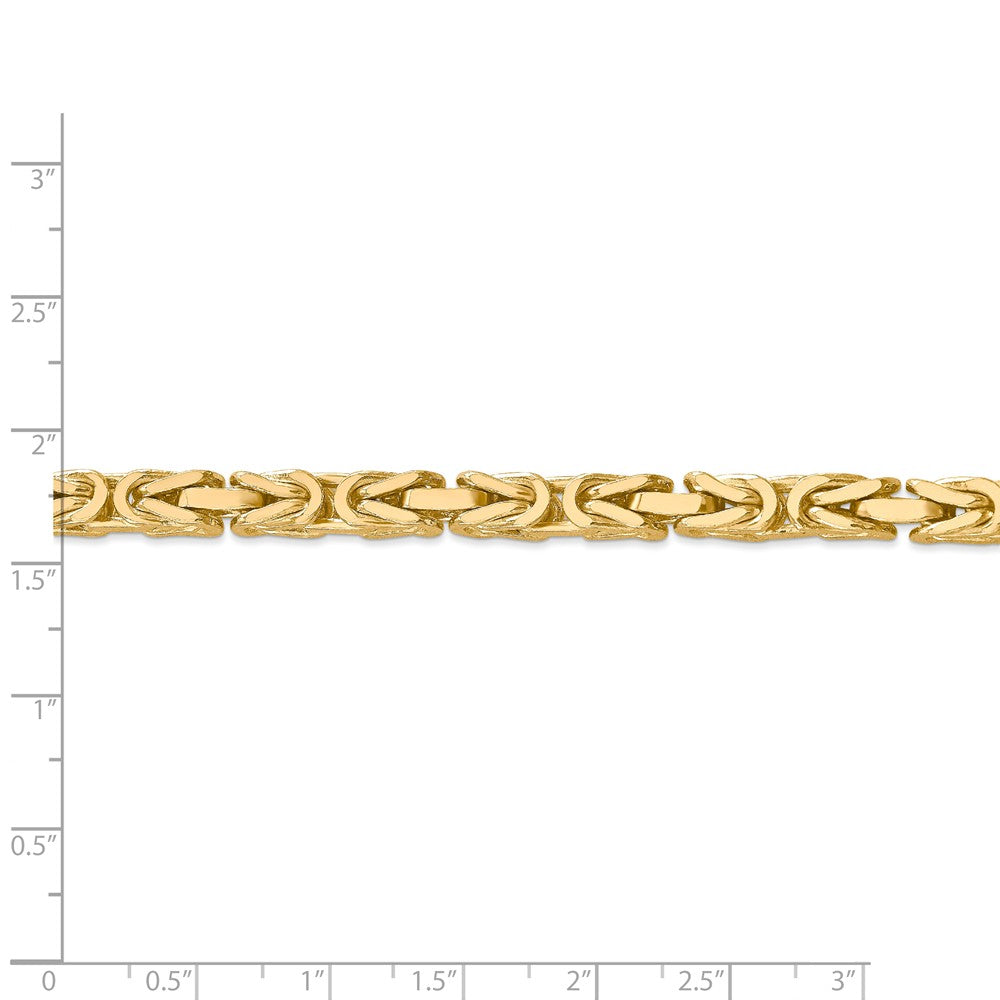 FJC Finejewelers 20 Inch 14k 5.25mm Byzantine Chain Necklace