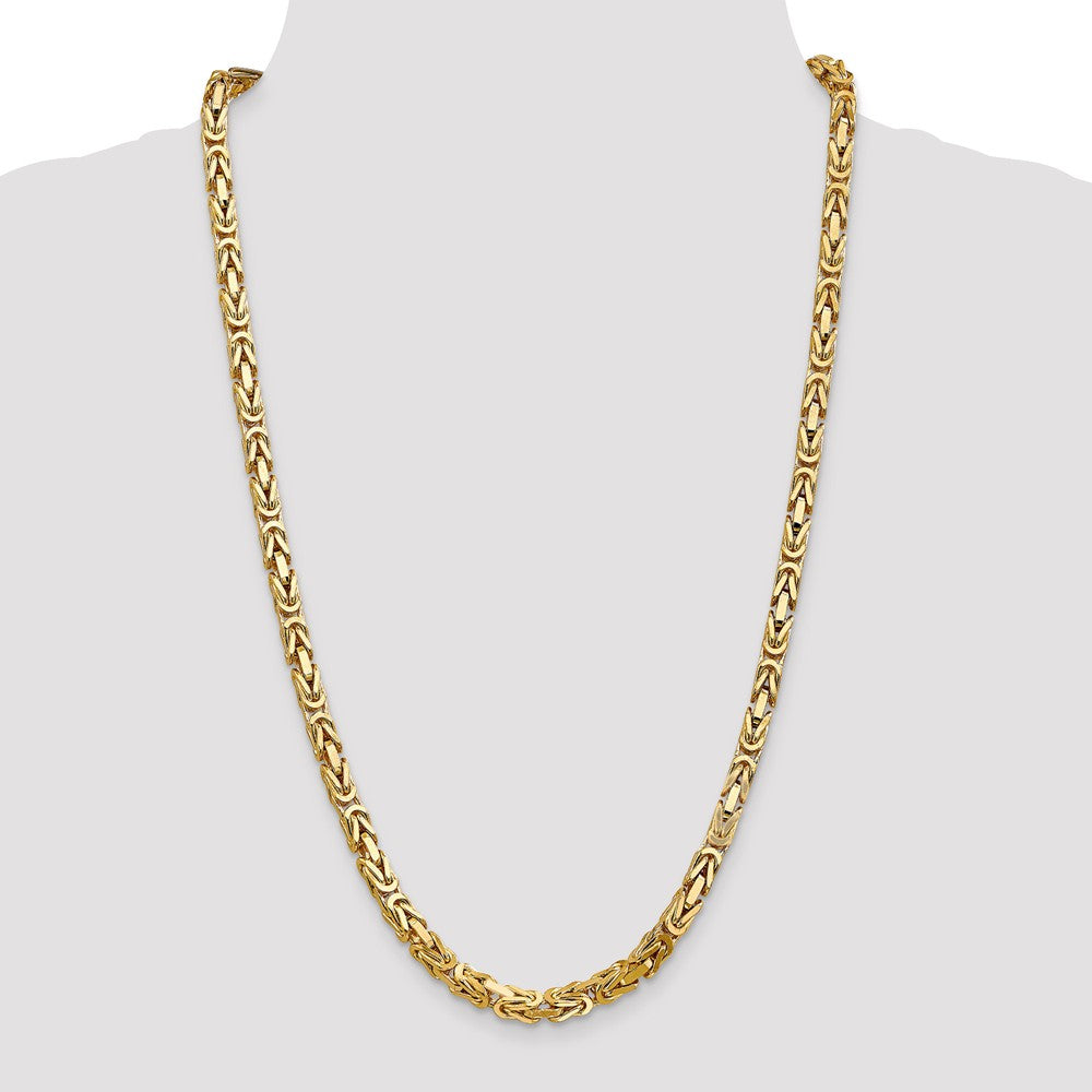 FJC Finejewelers 8 Inch 14k 5.25mm Byzantine Chain Bracelet