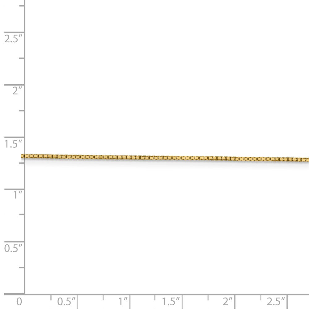FJC Finejewelers 14 kt Yellow Gold .95mm Box Chain