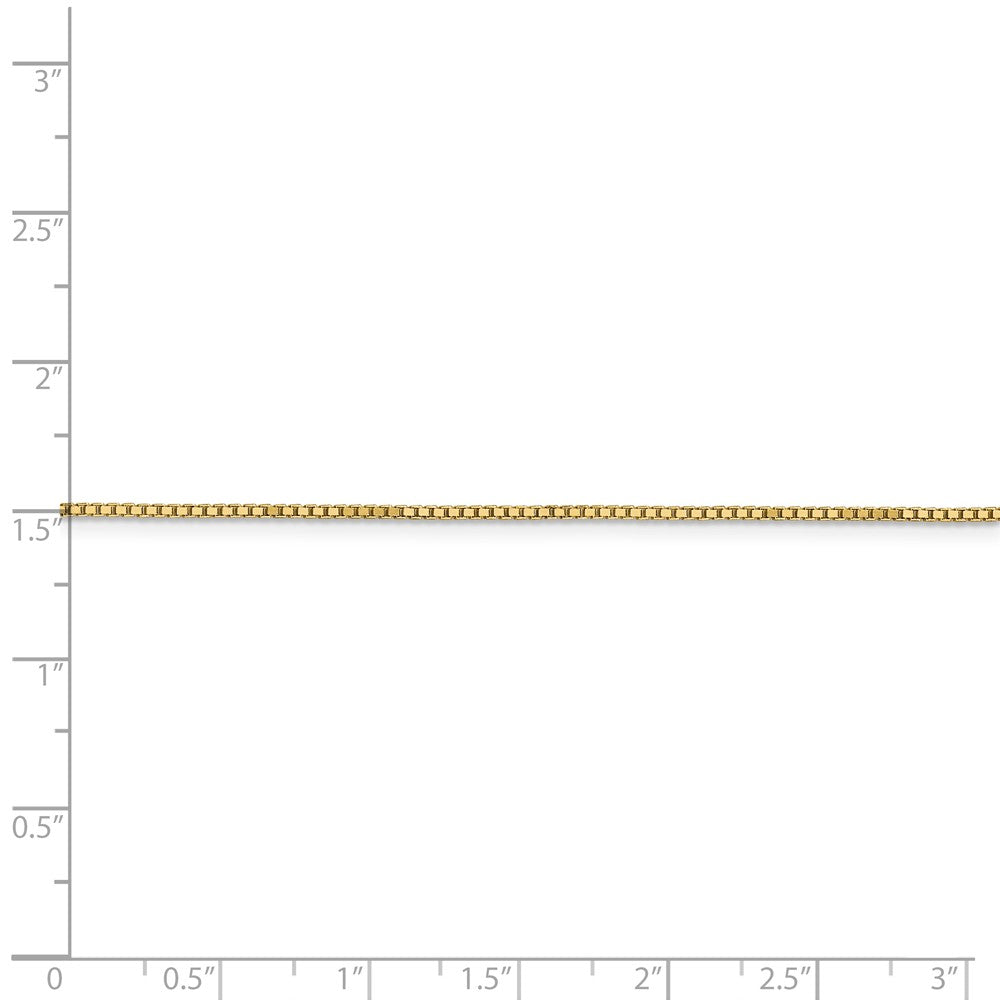 FJC Finejewelers 14 kt Yellow Gold 1.05mm Box Chain