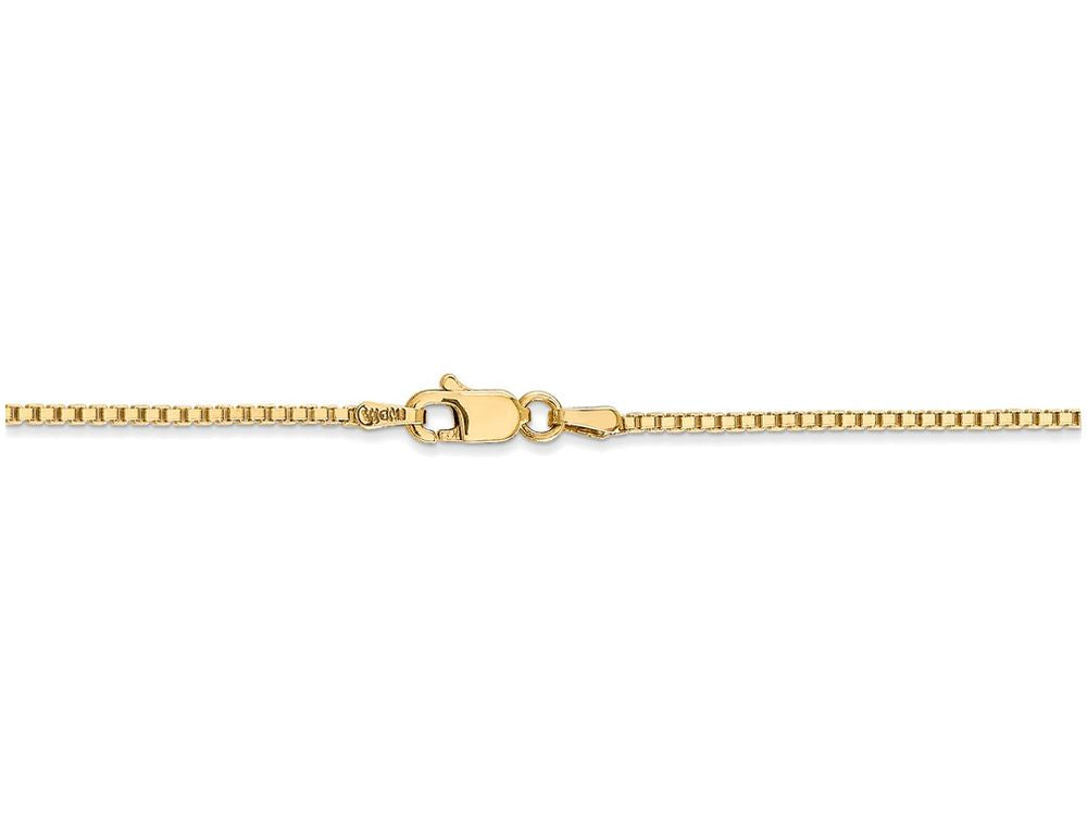 FJC Finejewelers 7 Inch 14k Yellow Gold 1.3mm Box Chain Bracelet