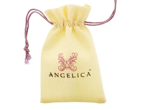 Brass With Yellow Pay It Forward Charm For Angelica Collection Bangle