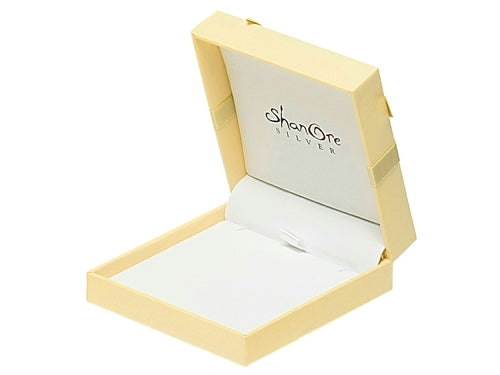 ShanOre Claddagh Trinity Mothers Pendant Necklace Personalize 4  5mm Heart Shape Simulated Birthstones