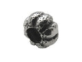 Zable Sterling Silver Pumpkin Bead / Charm