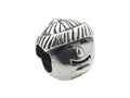 Zable Sterling Silver Boy Face Bead / Charm