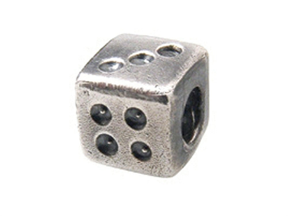 Zable Sterling Silver Die Bead / Charm
