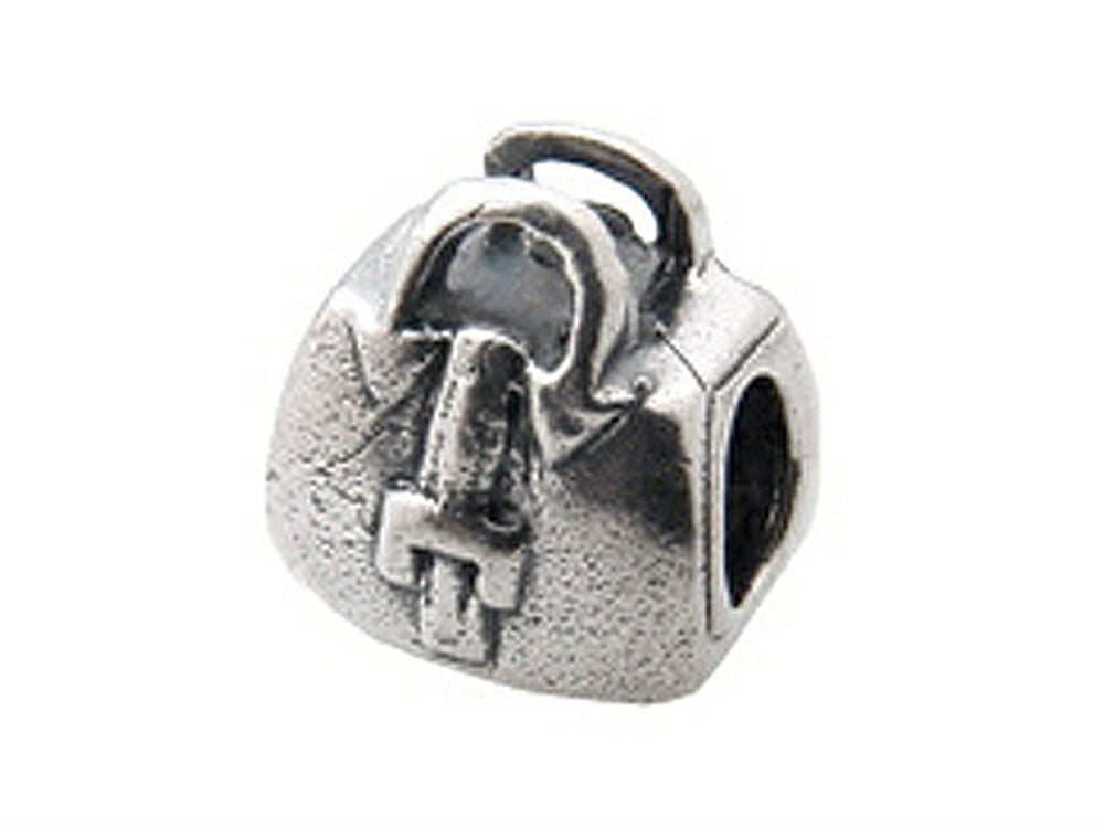 Zable Sterling Silver Purse Bead / Charm