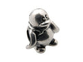 Zable Sterling Silver Penguin Bead / Charm