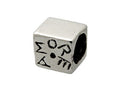 Zable Sterling Silver Amore Block Bead / Charm