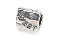 Zable Sterling Silver Triangular Sweet Bead / Charm