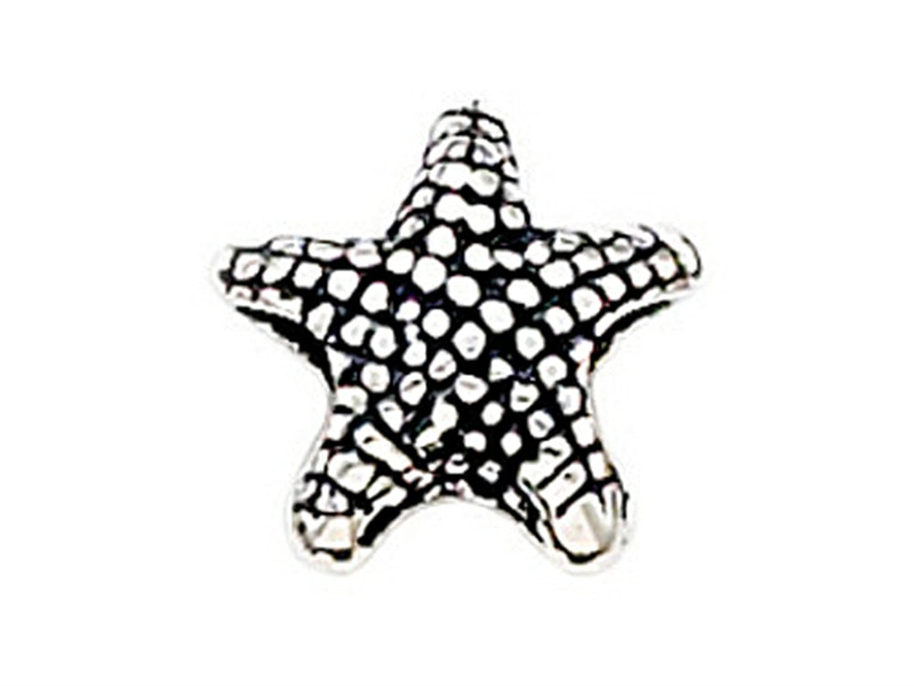 Zable Sterling Silver Star Fish, Large Bead / Charm