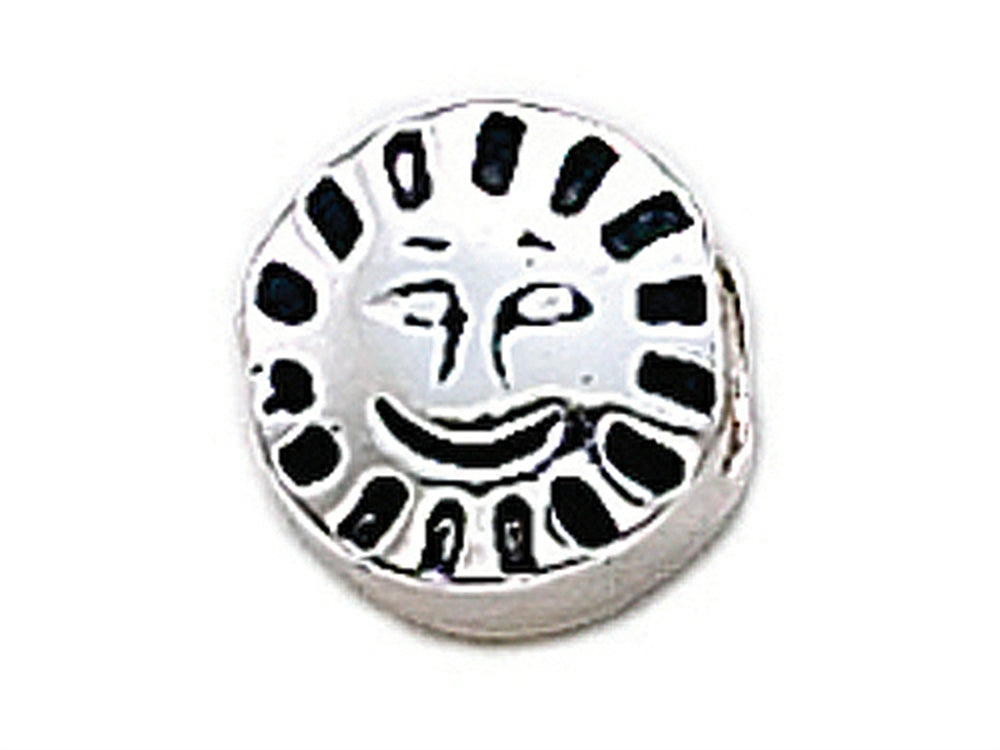 Zable Sterling Silver Sun Bead / Charm