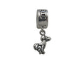 Zable Sterling Silver Chinese Zodiac-Dog Bead / Charm
