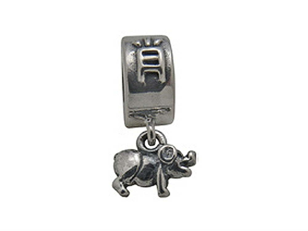 Zable Sterling Silver Chinese Zodiac-Pig Bead / Charm