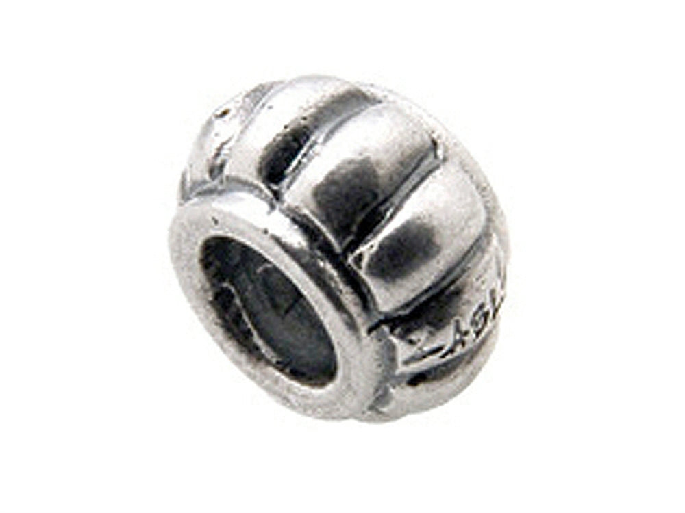 Zable Sterling Silver Spacer with Columns Bead / Charm