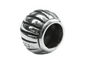 Zable Sterling Silver Fluted Spacer Bead / Charm