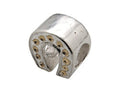 Zable Sterling Silver Horseshoe Bead / Charm