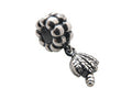 Zable Sterling Silver Dangle Palm Tree Bead / Charm
