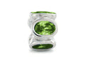 Zable Sterling Silver Bezel Set Ovals August Bead / Charm