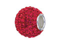 Zable Sterling Silver Pave Crystal Birth Month - July Bead / Charm
