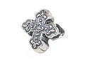Zable Sterling Silver Cross, Fancy Bead / Charm