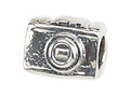 Zable Sterling Silver 35mm Camera Bead / Charm