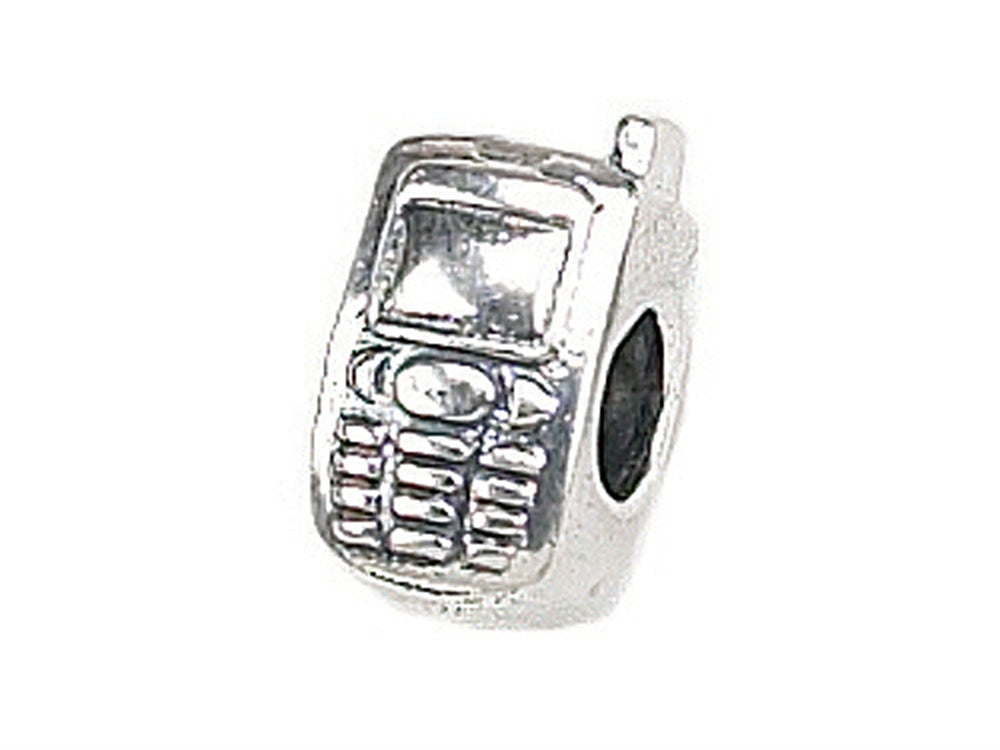 Zable Sterling Silver Cell Phone Compatible Bead / Charm