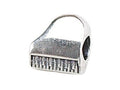 Zable Sterling Silver Piano Bead / Charm