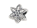 Zable Sterling Silver Snowflake Bead / Charm