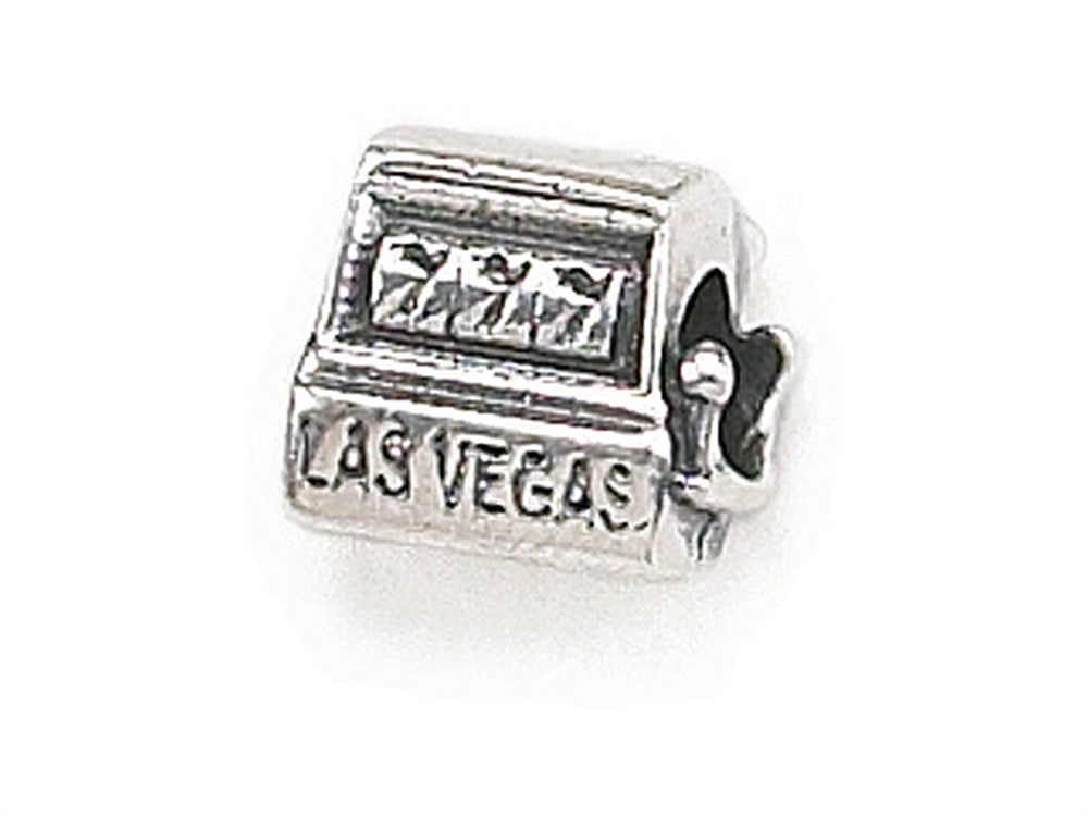 Zable Sterling Silver Vegas Slot Machine Bead / Charm