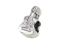 Zable Sterling Silver Guitar Compatible Bead / Charm