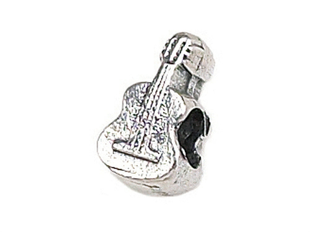 Zable Sterling Silver Guitar Compatible Bead / Charm