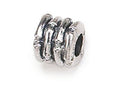 Zable Sterling Silver Bamboo Spacer Bead / Charm