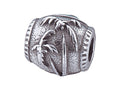 Zable Sterling Silver Palm Tree Compatible Bead / Charm