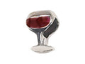 Zable Sterling Silver Wine Glass Bead / Charm