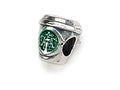 Zable Sterling Silver Popular Coffee Cup Compatible Bead / Charm